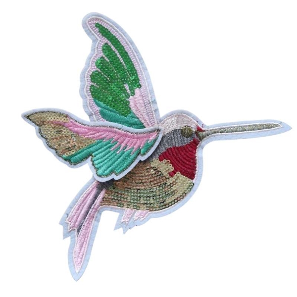 SYMÆRKE fugl 18x18 cm colibri 