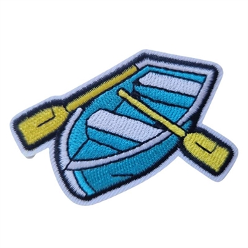 Strygemærke Robåd 7x5 cm