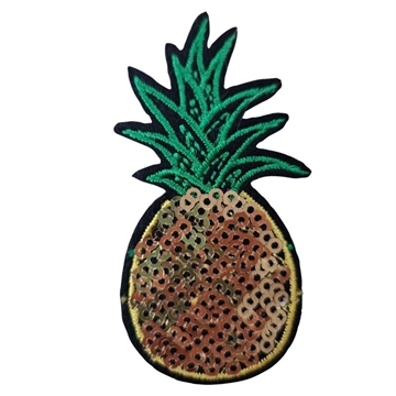 SStrygemærke ananas 7x3,5cm 