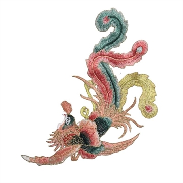 SYMÆRKE fugl phønix 27x14 cm