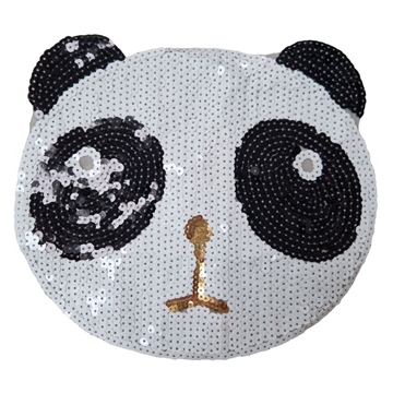 SYMÆRKE paillet Panda 25x22 cm