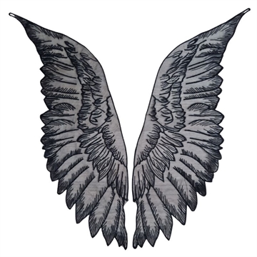 SYMÆRKE vinger chiffon 49x16 cm