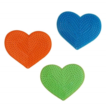 Strygemærker hjerter 3 stk