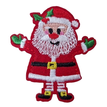 Strygemærke julemand 5x5,8 cm