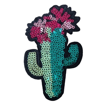 Strygemærke palietter 10x6 cm