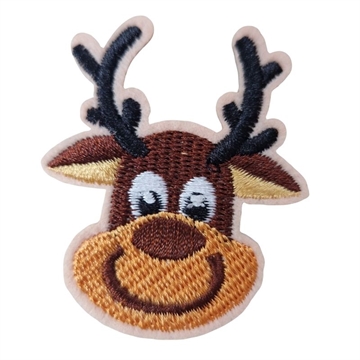 Strygemærke rensdyr 5x5,5 cm