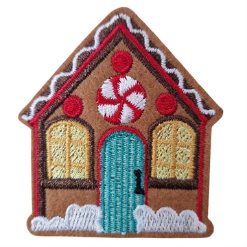 Strygemærke honning kagehus 5x6 cm