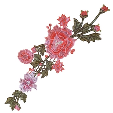symærke-blomsteranke-rød