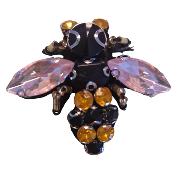 Symærke bi med sten 4 cm.