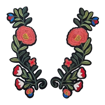 SYMÆRKER sæt 24x9 cm blomsterranker 