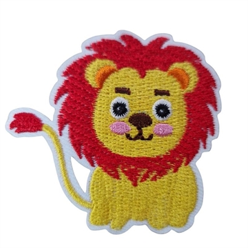 Strygemærke løve 5x5 cm