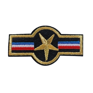 Strygemærke army tegn 6,5x3,5 cm 