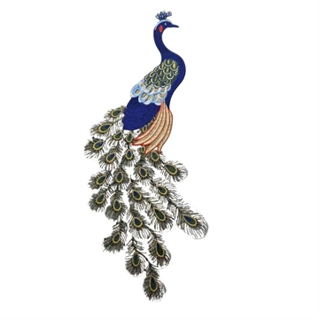 SYMÆRKE påfugl 44x20 cm