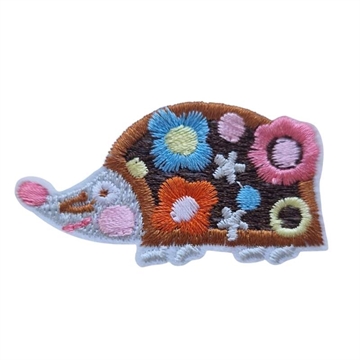 Strygemærke pindsvin 5,5x3 cm