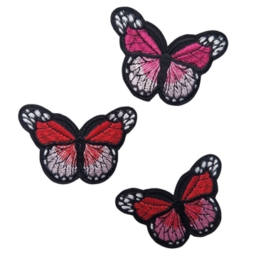 SYMÆRKE 3 stk sommerfugle 