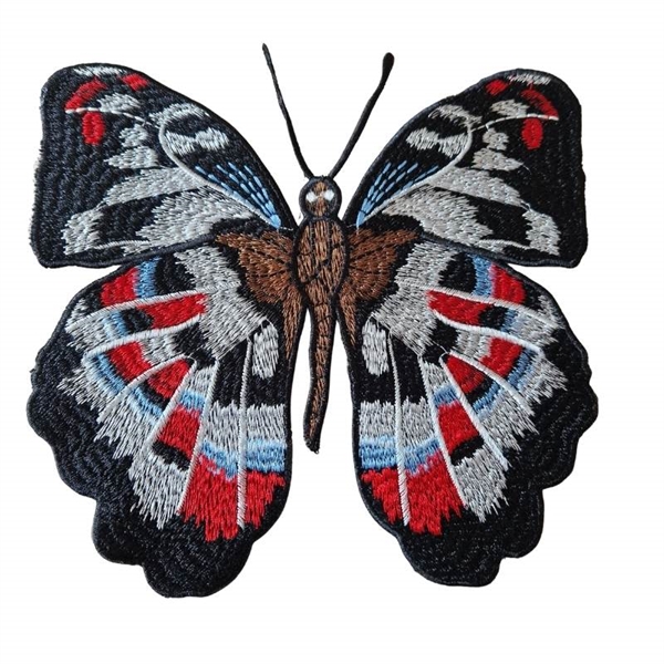 SYMÆRKE sommerfugl mørk 23x23 cm