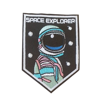 strygemærke-astronaut-emblem-turkis