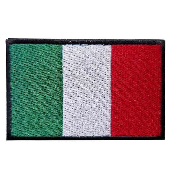 Symærke Italien flag velcro 5x8 cm