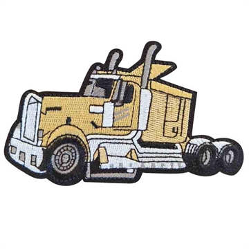 strygemærke-lastbil-trucker-guld