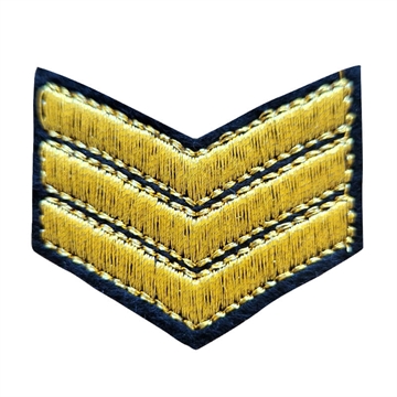 strygemærke-sergent-guld