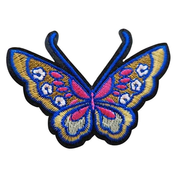 strygemærke-sommerfugl-blå