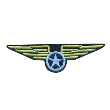strygmærke-army-vinger-gul