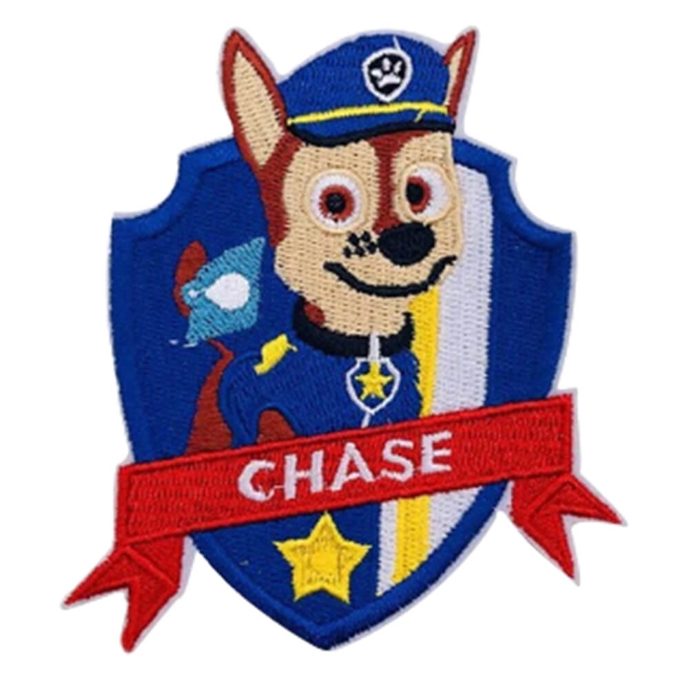 efter det Mundskyl kaos Køb strygemærke Paw Patrol, Chase I 9x10 cm I God kvalitet