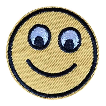 symærke-smiley-gul