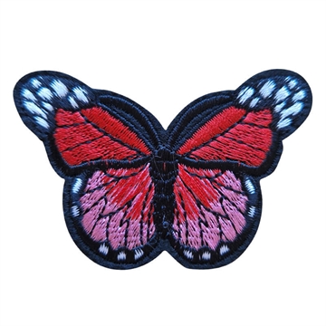 symærke-sommerfugl-rød