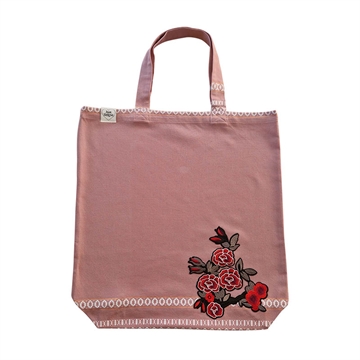 indkøbsnet-rosa-røde-blomster